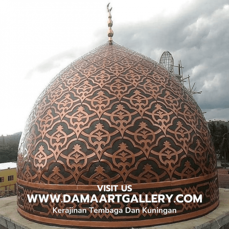 Spesialis Pembuatan Kubah Masjid Modern Tembaga Kuningan