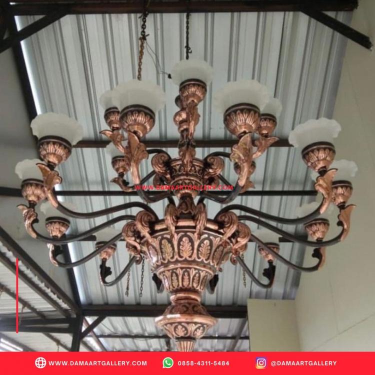 Kerajinan lampu robyong tembaga | Dama Art Gallery | Kerajinan Tembaga, Kuningan & Alumunium Terbaik. Lampu Robyong

Pusat lampu gantung tembaga - Pengrajin lampu robyong tembaga - Toko lampu joglo tembaga
produk ini terbuat dari bahan tembaga yang tak jarang pada kenal