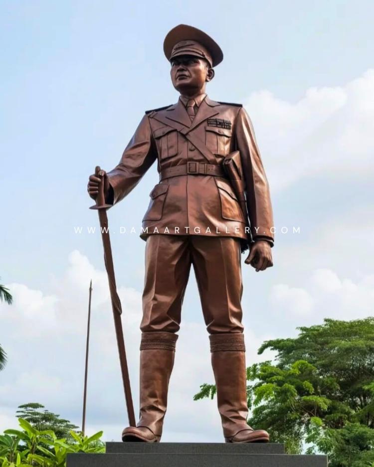 Produsen Patung Pahlawan Material Tembaga | Dama Art Gallery | Kerajinan Tembaga, Kuningan & Alumunium Terbaik. Dama Art Gallery adalah rumah bagi seni patung tembaga handmade terbaik di Indonesia, yang dibuat dengan penuh ketelatenan oleh para pengrajin ahli yang telah mewarisi